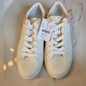 NWT Cute J.Crew White Sneakers size 8